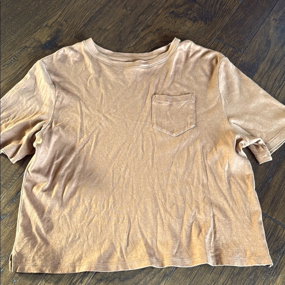 Casual Tan Women's Top